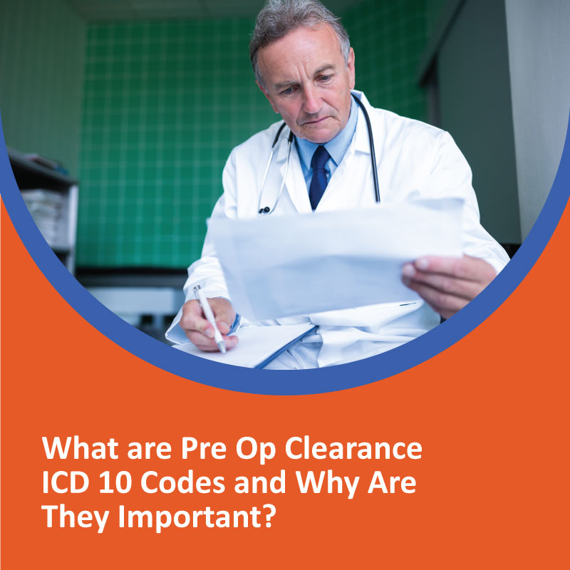 What are Pre Op Clearance ICD 10 Codes